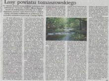 Lasy powiatu tomaszowskiego