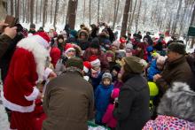 Mikołaj odwiedził leśnictwo Tarnowola!